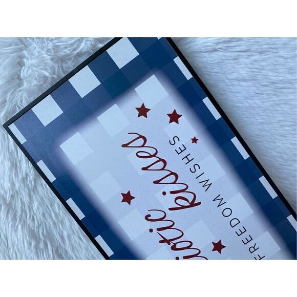 NWT Huntington Home 1 Reversible Design Horizontal Box Sign Plaque - Picture 11 of 13